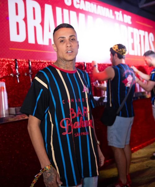 MC Rhamon marca presença em Camarote badalado durante o Carnaval de São Paulo